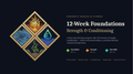 12-Week Foundations strength and conditioning program cover by Sincerity Health & Fitness